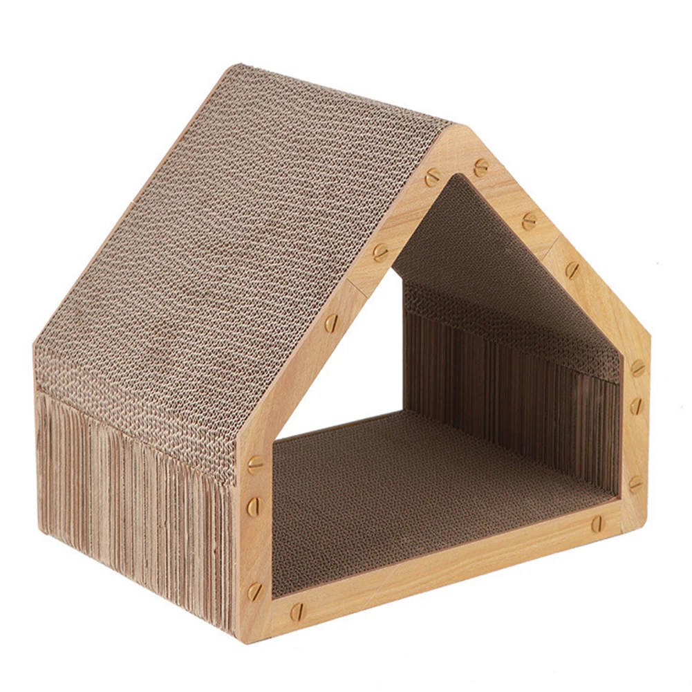

Cat Scratcher House Cat Scratching Post Scratching Board Pad for Indoor Cats