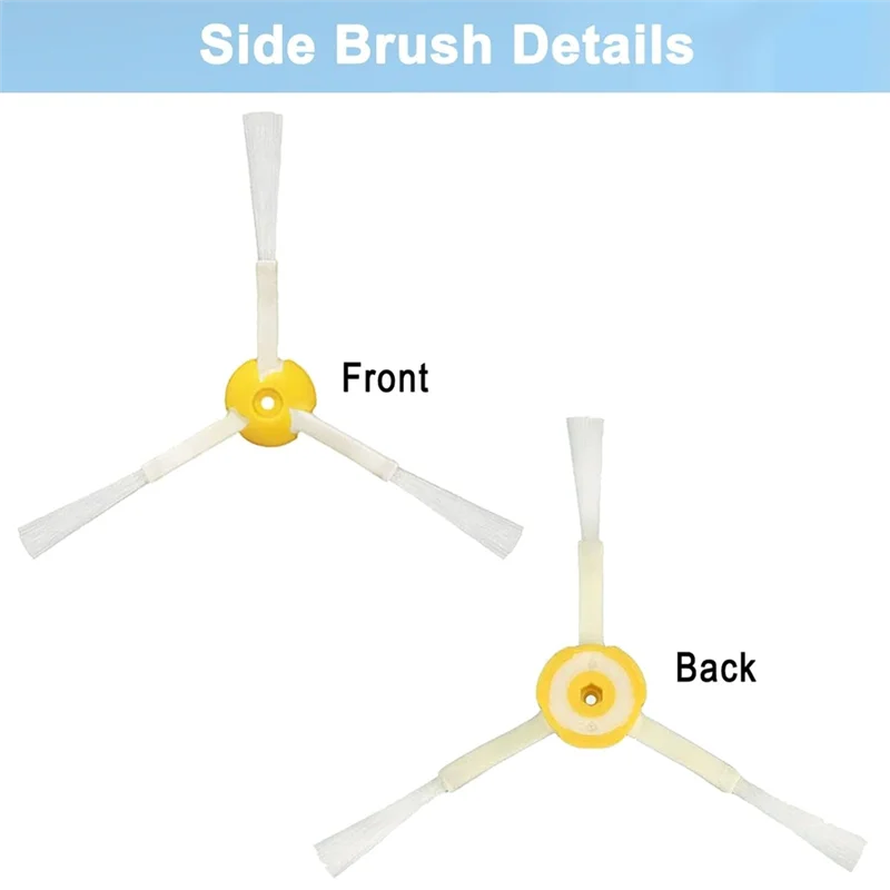 ABGP-For Irobot Roomba مكانس كهربائية للكنس روبوت استبدال أجزاء تصفية فرشاة رئيسية فرشاة جانبية استبدال العجلة العالمية #4