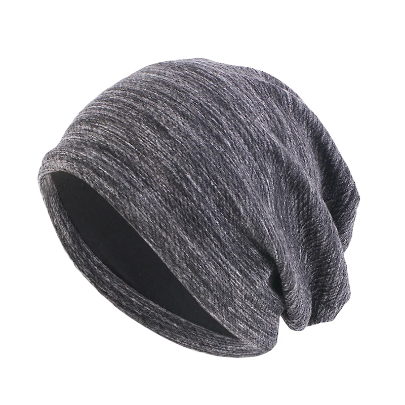 

New Unisex Outdoor Windproof Cotton Slouchy Beanie Hat Soft Breathable Knit Cap Winter Keep Warm Stretchy Skull Hat Skiing Hat