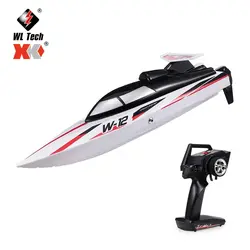 WLtoys WL 912-A RC łódź wyścigowa 35 KM/H High Speed 2.4GHz zabawki zdalnie sterowane ochrona Capsize łódź motorowa BoatsToy chłopcy dzieci prezent