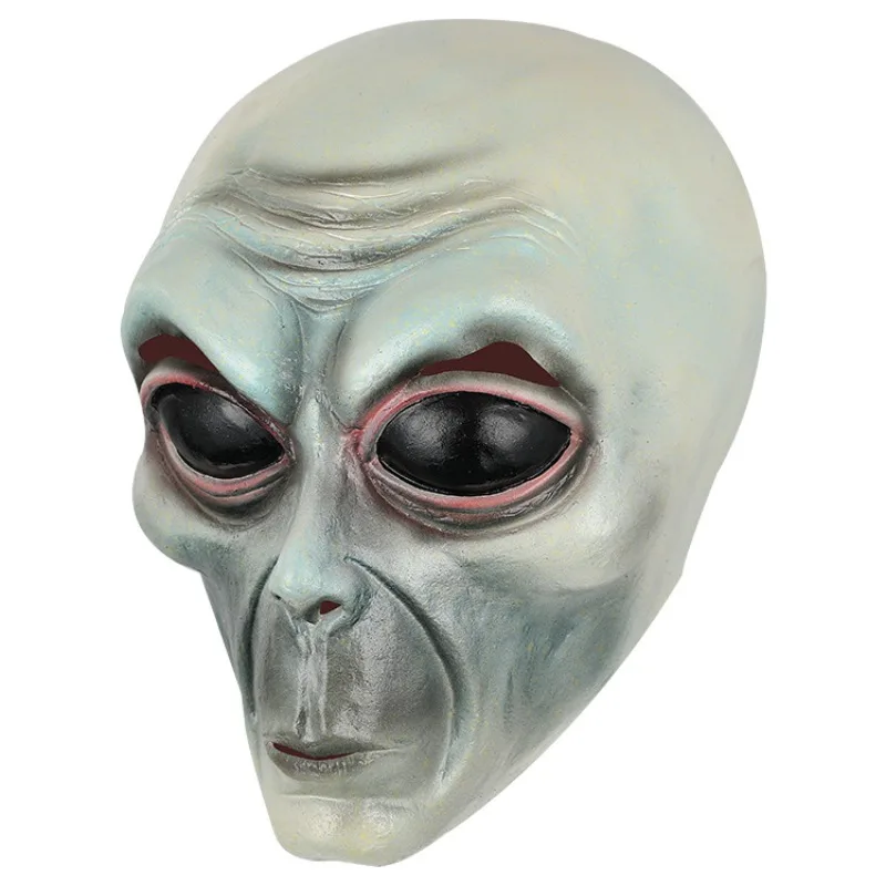 Masque facial complet en Latex pour hommes, femmes et adultes, accessoires de Cosplay, masques d'extraterrestres pour fête d'halloween