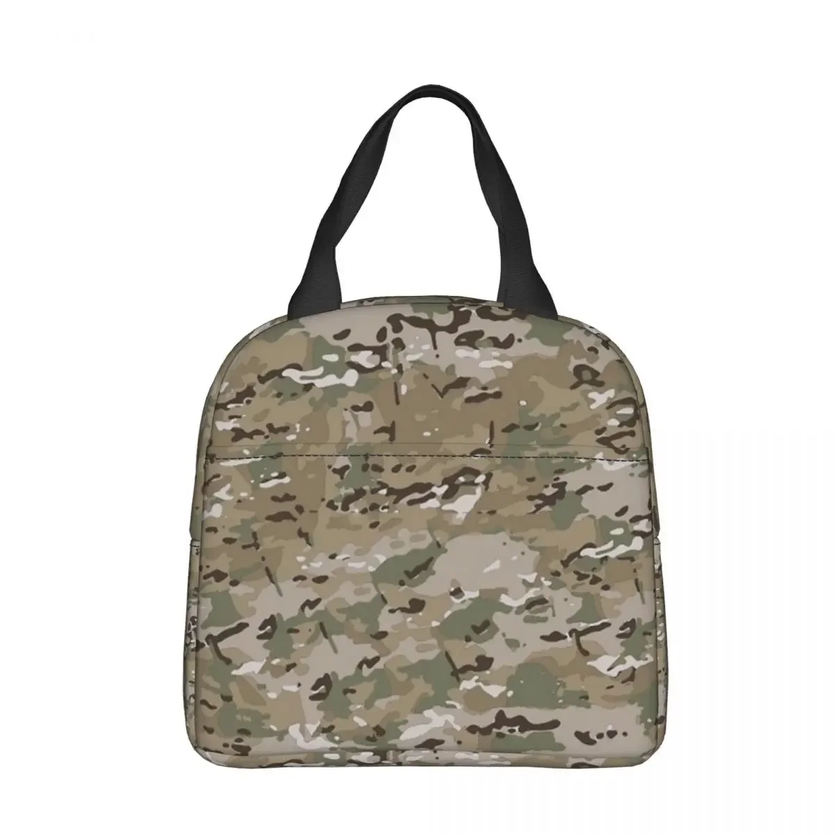 Multicam Insulated Lunch Bag Cooler Bag Meal Container Camouflage Military High Capacity Tote Lunch Box Food Bag School Travel