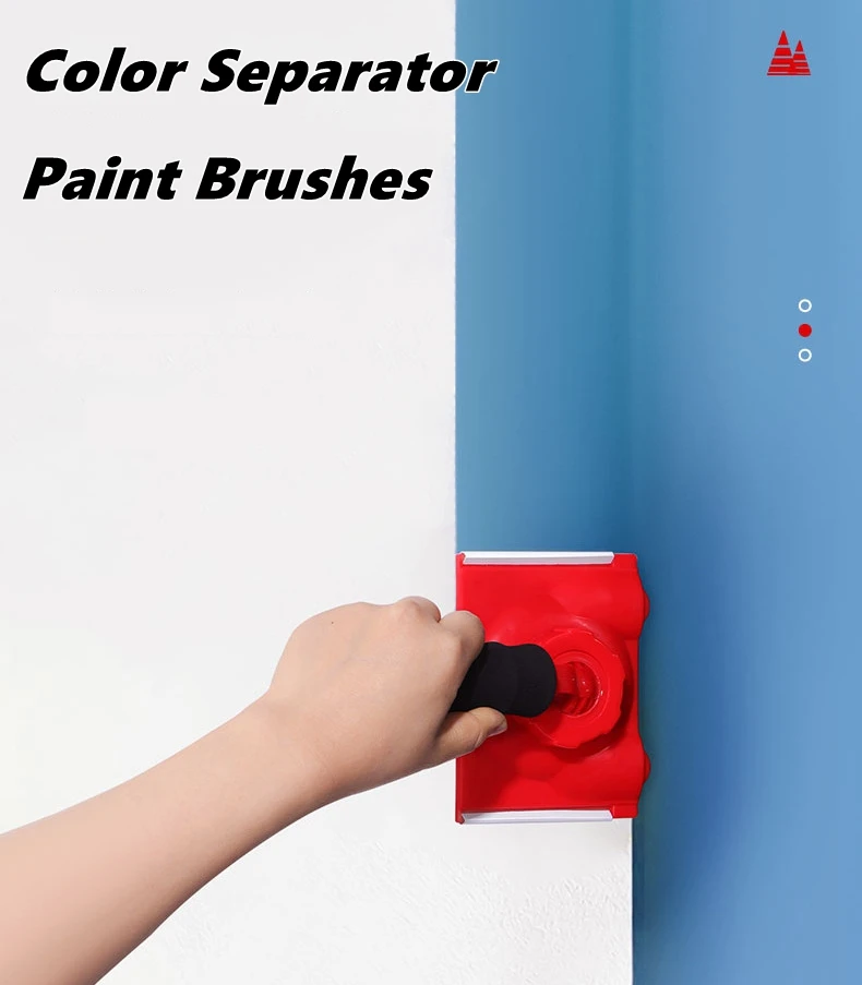 Professional Latex Paint Edger Brushes Multifunctional Corner Walls & Ceilings Pad Painting Brush Color Separator Trimmer Tools