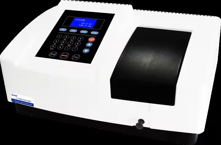 UV755 مطياف رامان شعاع واحد UV VIS مختبر الطيف الضوئي نطاق الطول الموجي 190-1100nm لتحليل المختبر الكيميائي