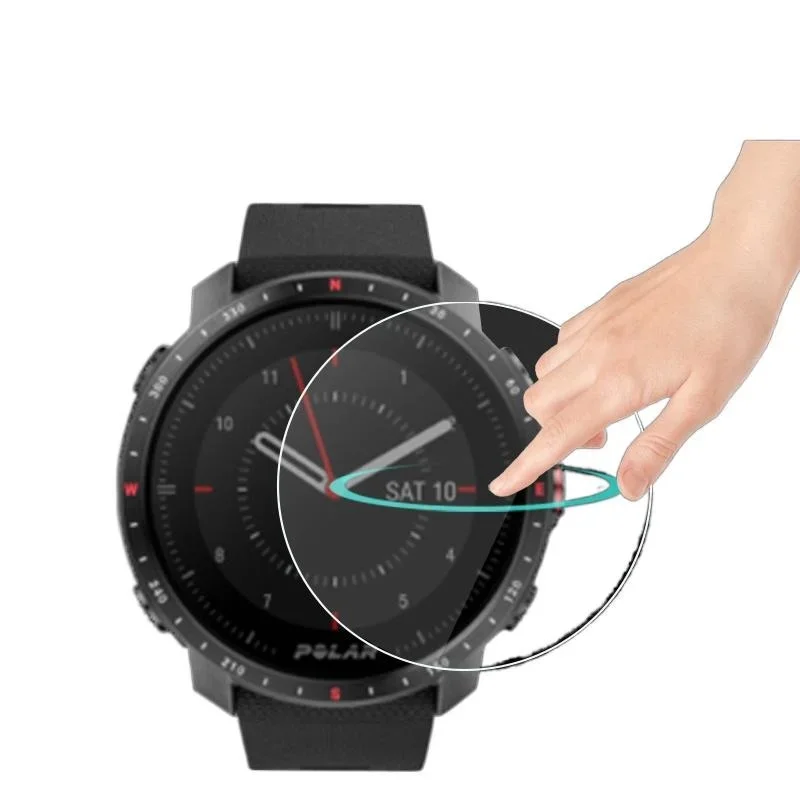 

​​For Polar Vantage V V2 M M2 M3 Ignite 2 Pacer Pro Grit X Pro Unite M200 – Crystal Clear Anti-Fingerprint Film​​ TMOWUK