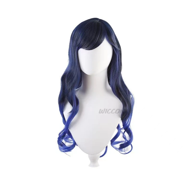 لعبة مشروع Sekai VBS Aoyagi Toya تأثيري Azusawa Kohane أغطية الرأس النساء تأثيري حلي البدلة جميع البدلة السوداء الباروكات السوداء