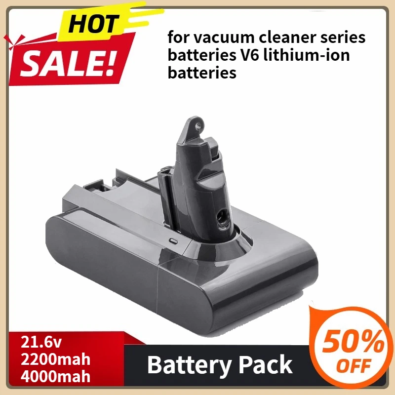 

For Vacuum Cleaner Series Batteries V6 Lithium-ion Batteries 21.6v 2200mah-4000mah Battery