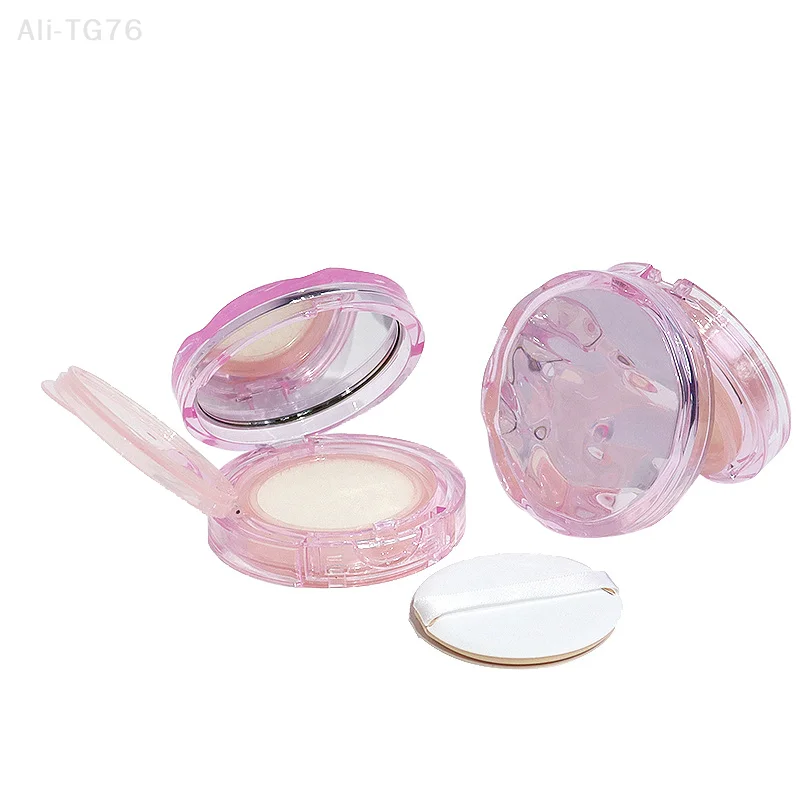 12g lege luchtkussen bladerdeegdoos draagbare cosmetische make-up case container met poeder spons spiegel voor BB Cream Foundation