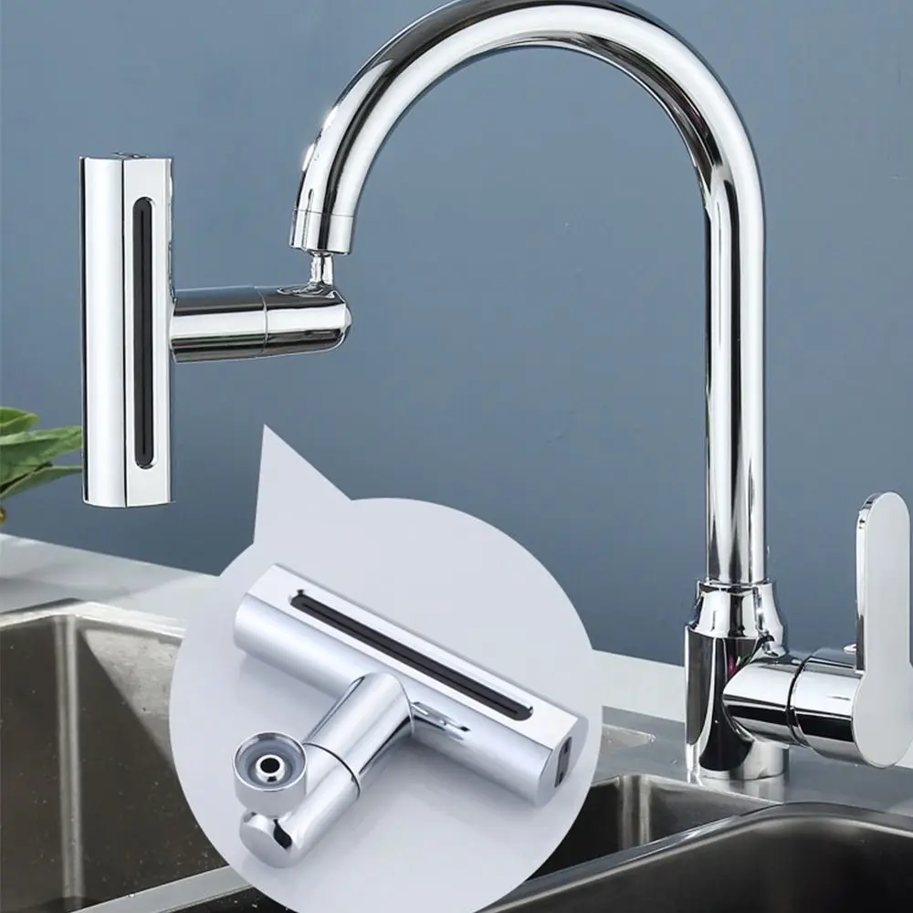 

4 in 1 360° Waterfall Kitchen Faucet Sprayer Resistance To Corrosion Splash Proof Faucet Multifunction Universal Faucet Kitchen