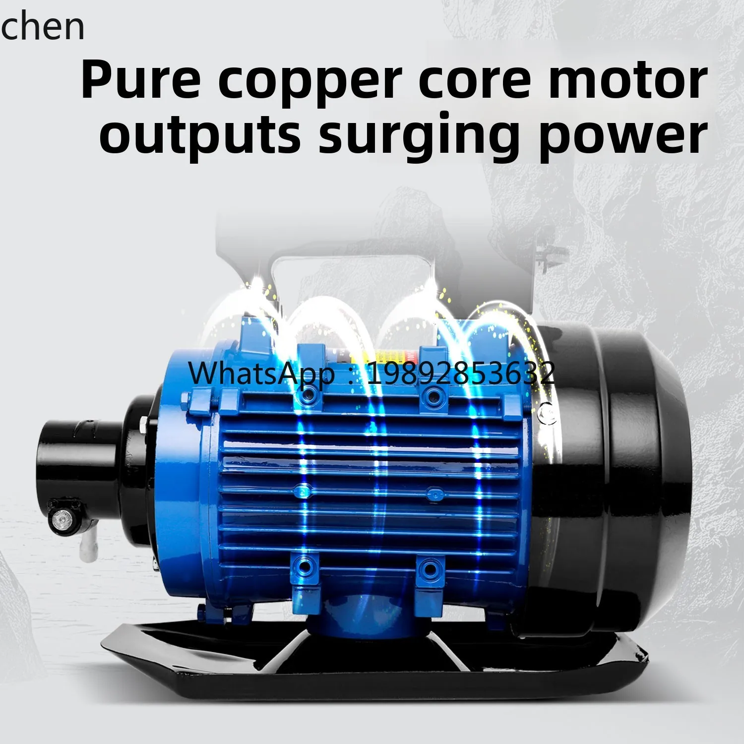 concrete vibrator plug-in construction site cement vibrator motor 380V single three-phase concrete vibrator
