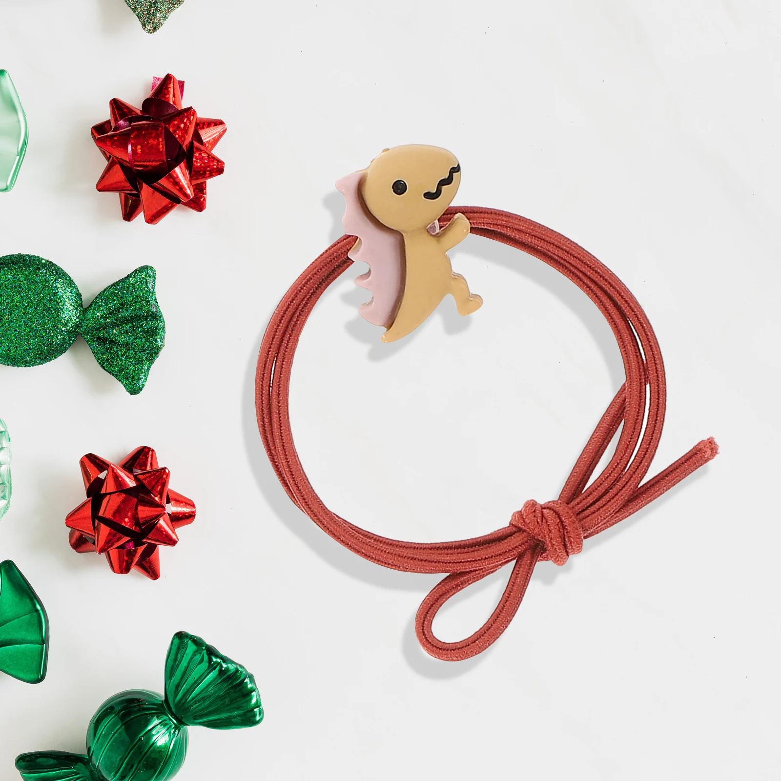

20 Pcs Cartoon Hair Accessories Adorable Dinosaur Animal Ropes Elegant Toddler Girl Hair Ties Kids Hairstyle Tools Little Girls