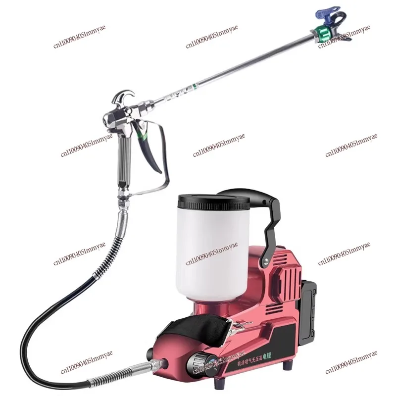 

Convenient Electric High Voltage Airless Sprayer Latex Paint Household Multifunctional Lithium Battery Paint Paint Sprayer