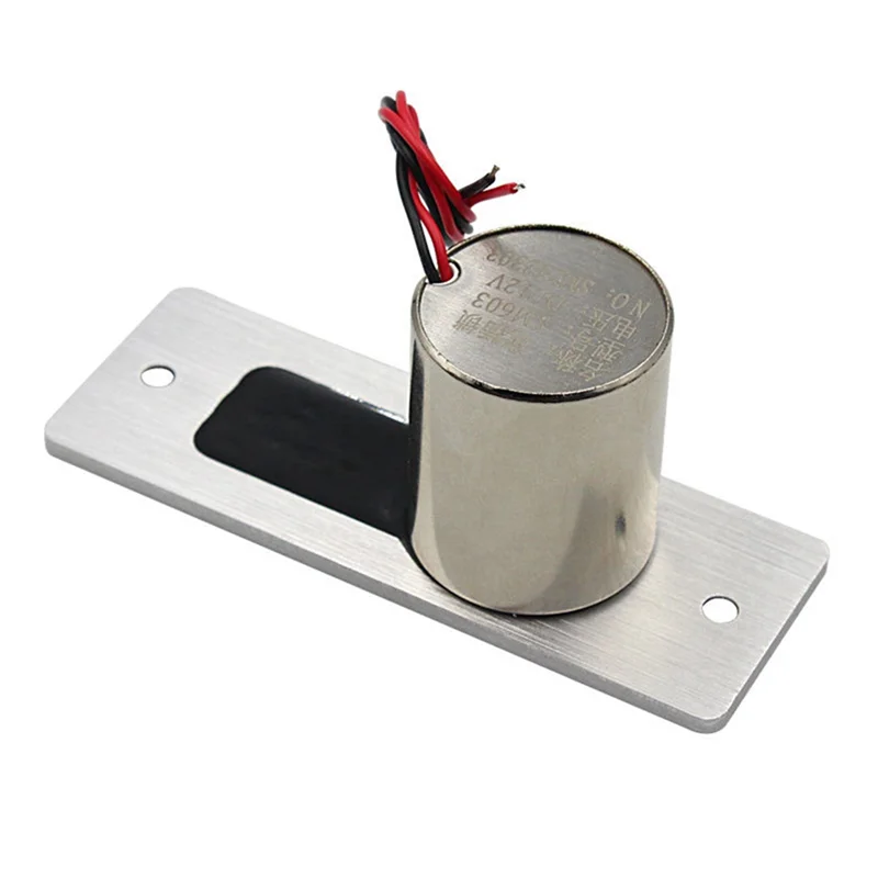 ABKI-Waterproof Electronic Drop Bolt NC Door Lock DC 12V Induction Auto Deadbolt For Enhanced Daily Security