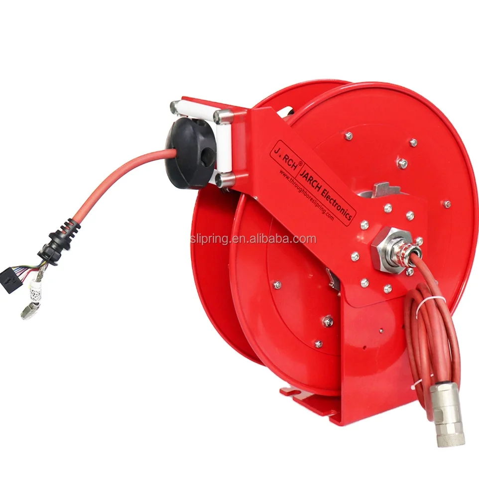 Robot Reels With Teach Pendant Cable For Robot Arm Retractable Cable Reel