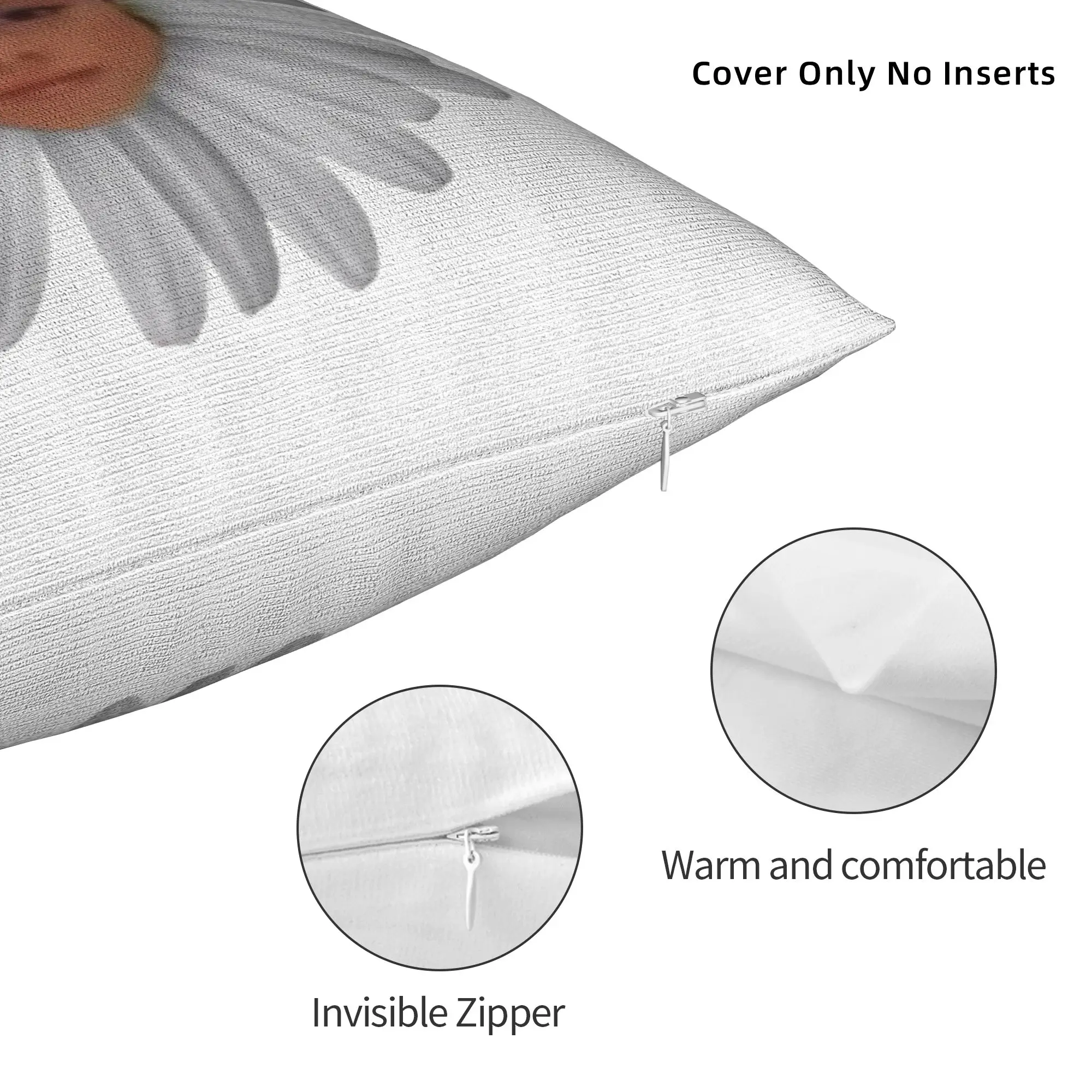Arianas Pop Singer Grandes Pillowcase Printed Polyester Cushion Cover Decor Sunshine Throw Pillow Case Cover Bed Square