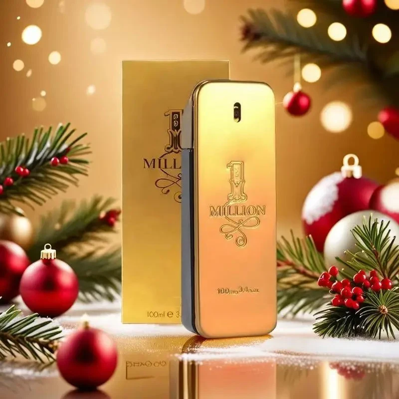 عطر جولد 1 مليون برفوم للرجال 3.4 أونصة، مناسب لجميع المناسبات، عطر يدوم طويلاً، هدية مثالية لجميع القديسين