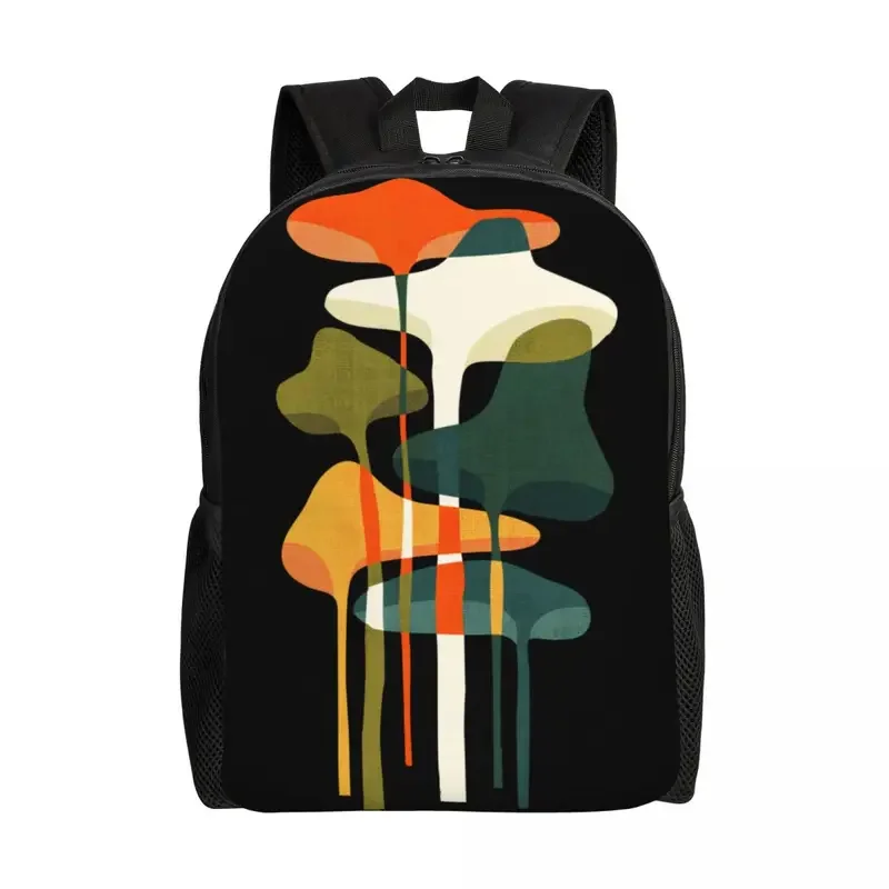 

Wild Mushroom Travel Backpack Men Women School Laptop Bookbag College Student Daypack Bags