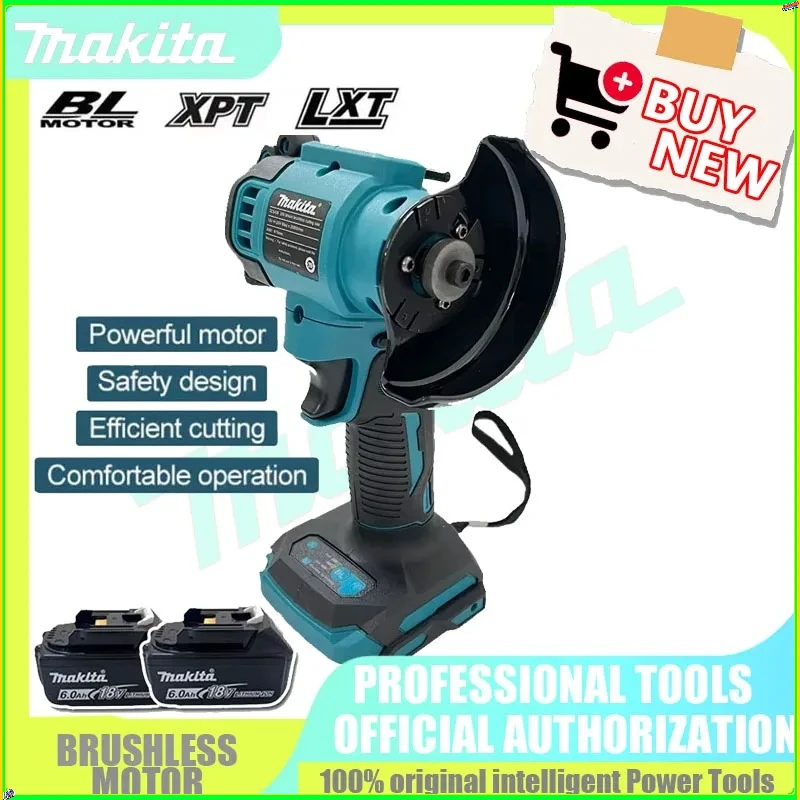 Makita 18V Cordless Angle Grinder 3 Inch Angle Grinder Cordless 3 Inch Electirc CUT OFF Tool Cutting Circular Saw Power Tool