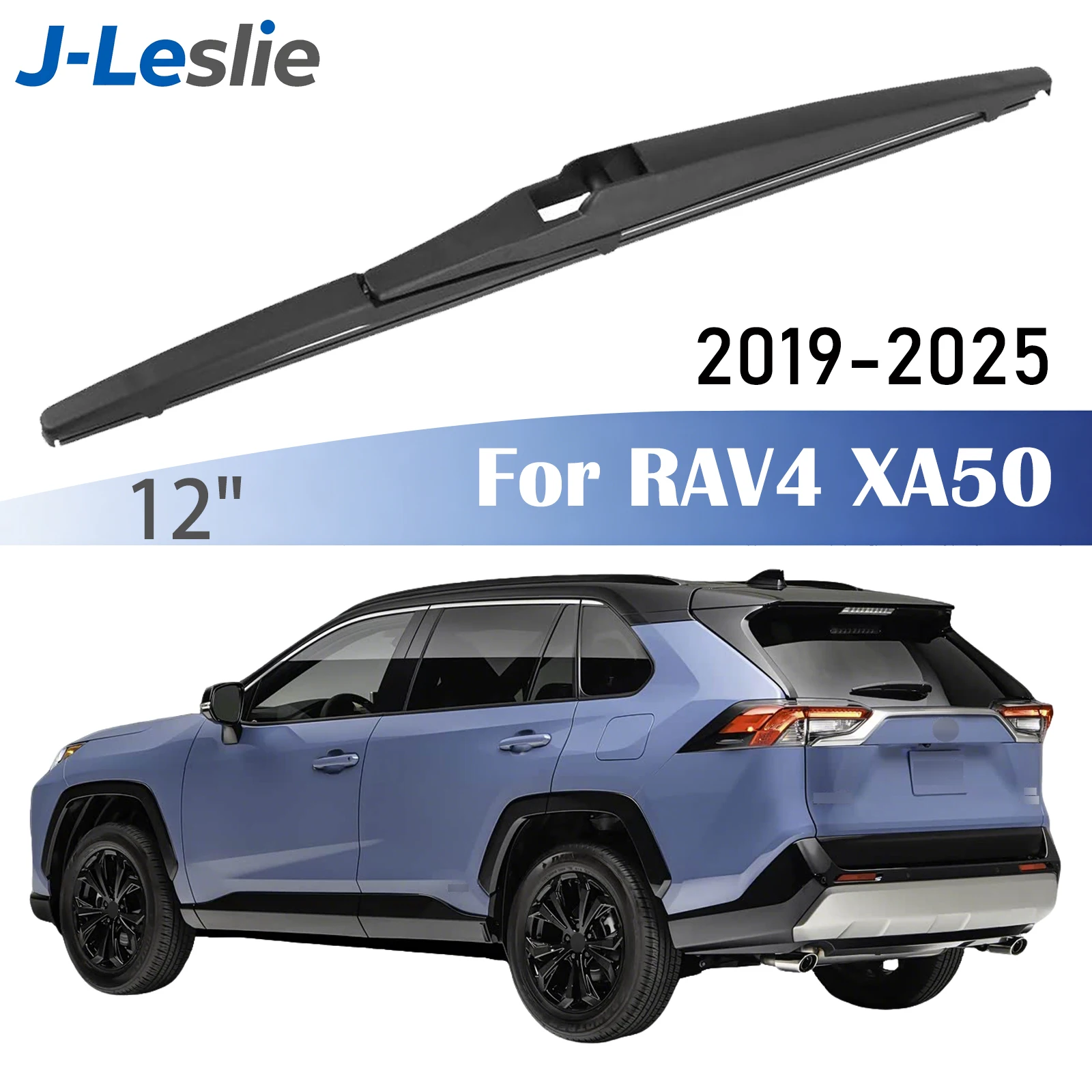 Escobilla Trasera de 12 Pulgadas para Toyota RAV4 XA50 2019-2025, Limpiaparabrisas, Escobillas Lluvia, Accesorios trasero parabrisas limpiaparabrisas limpia limpiador coche automóvil goma limpiar prabrisas paraprisa