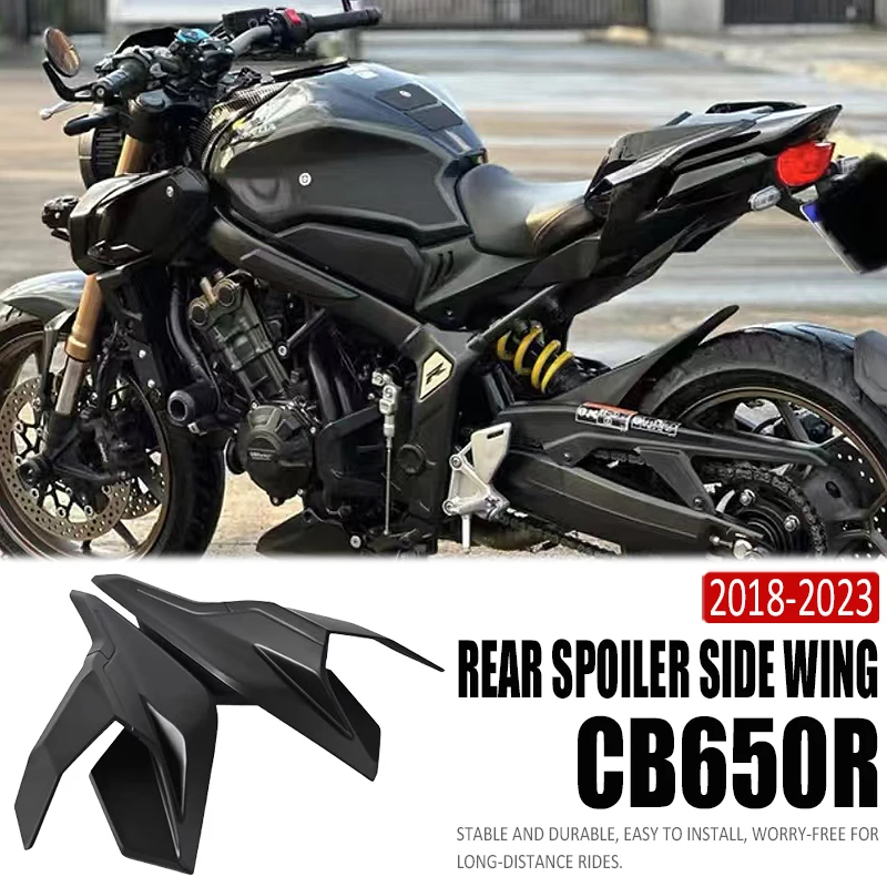 

New For Honda CB650R CB650R 2018-2023 Motorcycle cb650r Rear Tail Special Kit Rear Seat Rear Trim Fairing Single Seat Tail Wing