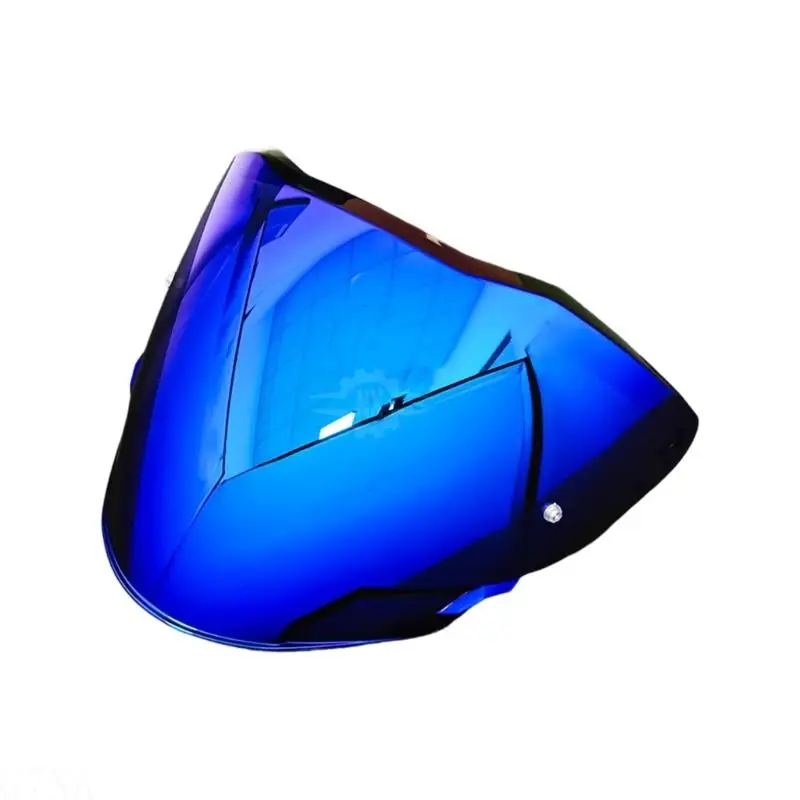 G7NA Clear Visors Lens For OF618 Motorcycle Helmets Featuring UV400 Shielding Anti Fog Layer And Simple Installation