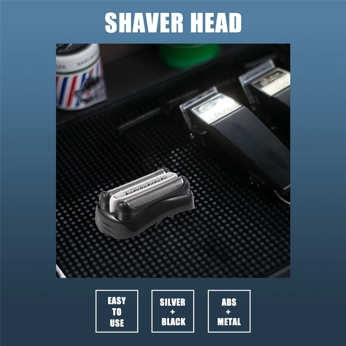 New Replacement Shaving Head for Braun 32B Series 301S 310S 320S 330S Cutter Replacement Head