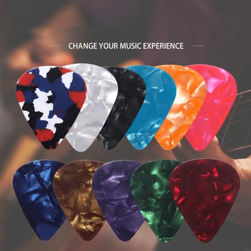 4 PCS/Đặt DIY Universal Guitar Picks Resin Guitar Guitar Plectrums Silicone Mold N2UD