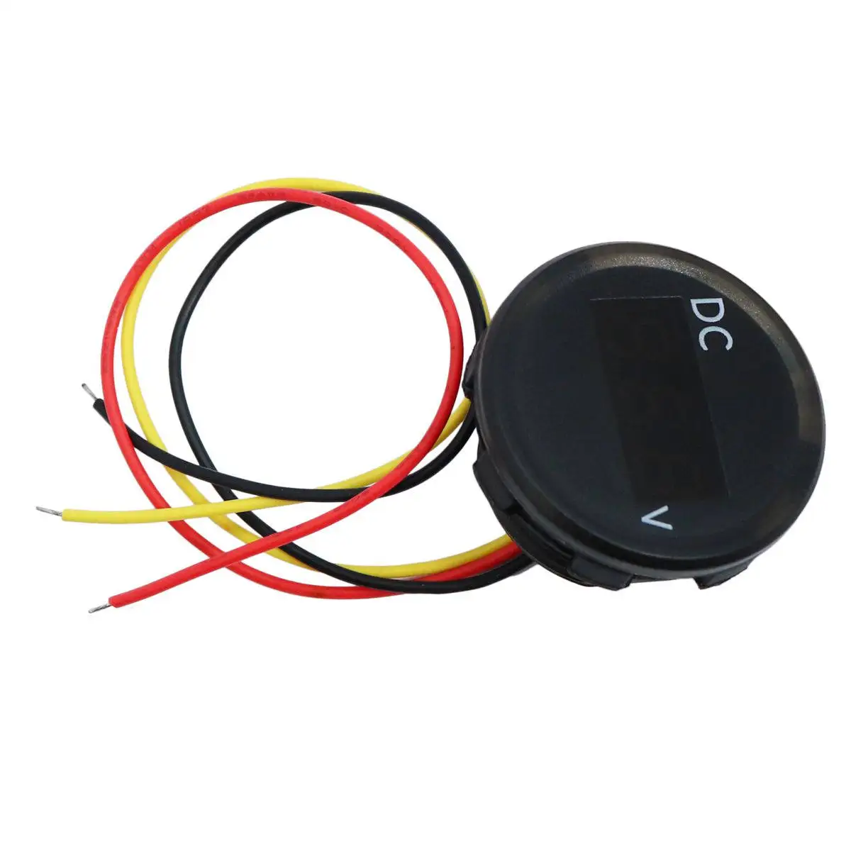 0-100V IP67 Waterproof LED Digital Voltmeter for Motorcycle Car Dc Voltage Gauge Clear Display Heavy-Duty Weather Resistant