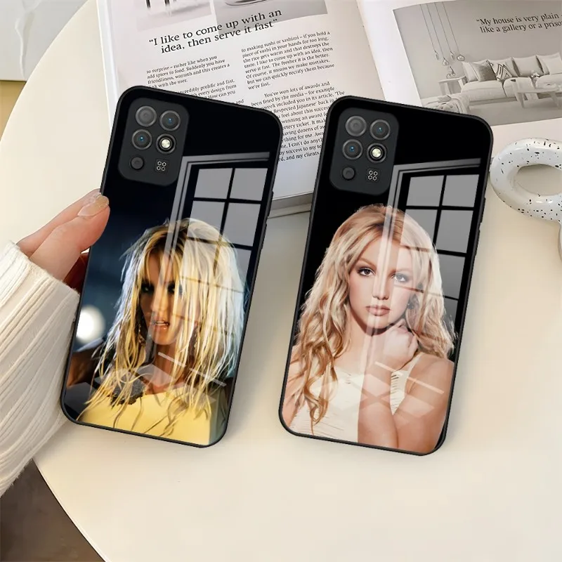 Actor Britney Spears Phone Case For Huawei P30 Lite P50 P20 P40 P10 P9 Smartp Z Mate 40 Honor 30 50 60 Pro Plus Glass Cover