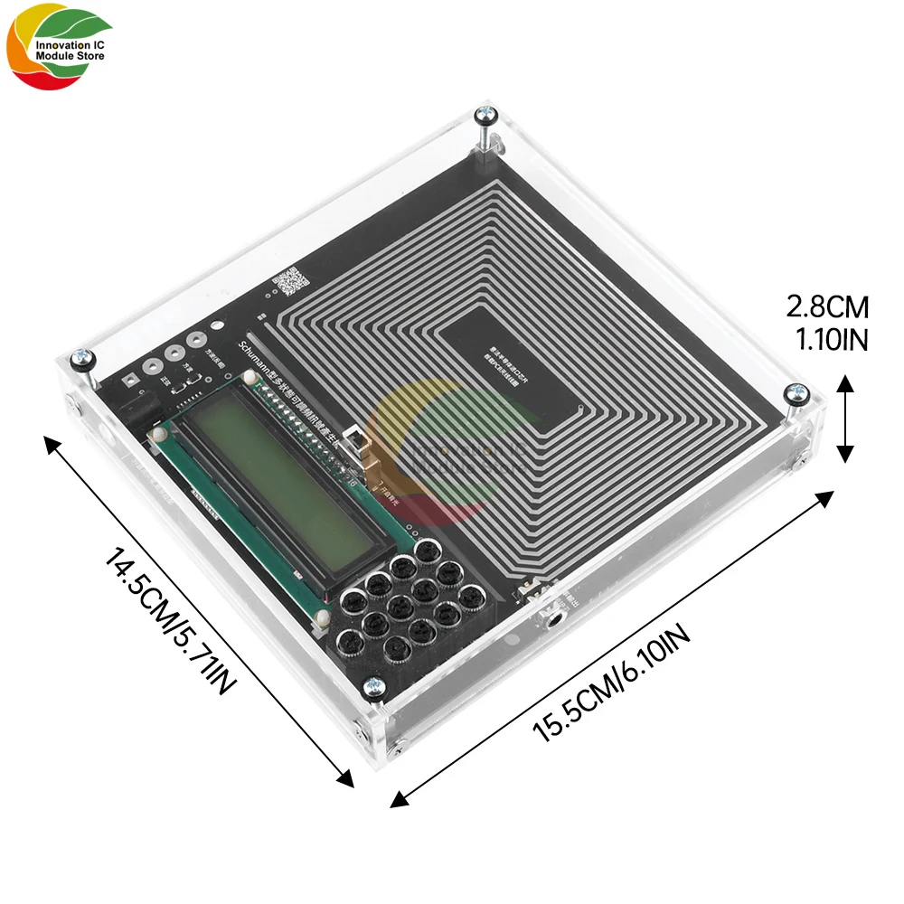 

Schumann Wave Generator - Adjustable Frequency 0.1Hz-30KHz Signal Generator with USB/DC Power, Sine/Square Wave Output