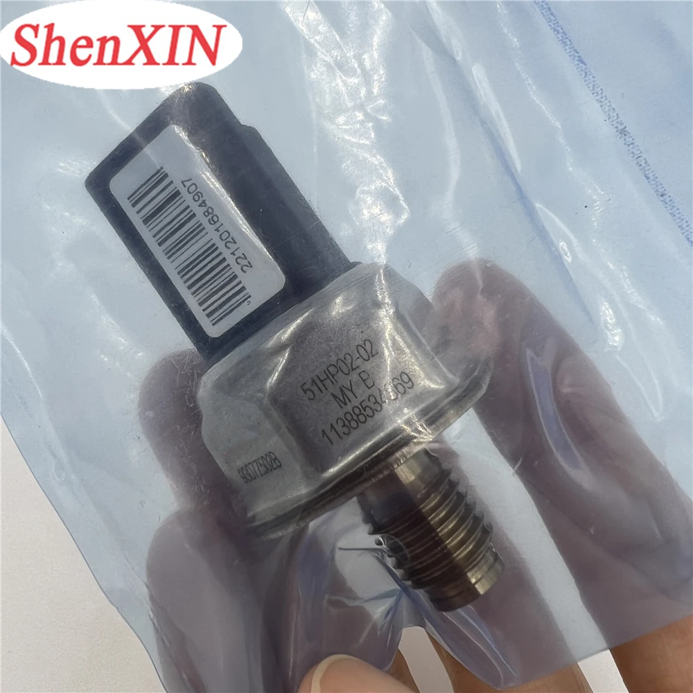 Fuel Rail Pressure Sensor OEM 51HP02-02 9307Z502B for Renaultt Megane Kangoo Clio 1.5 dci Fordd Suzukii Daciaa 51HP0202