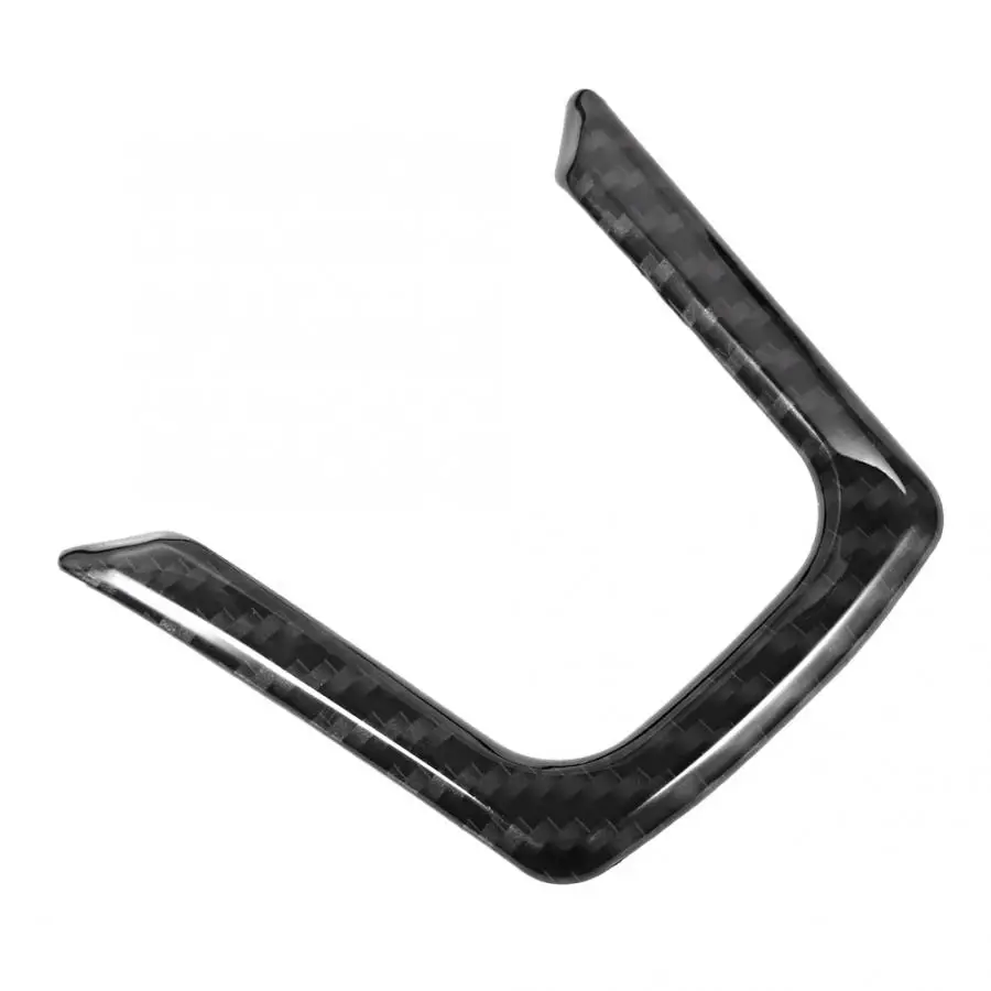 U-shape Steering Wheel Frame Trim Sticker Cover Fits Jaguar XE/XF/f-pace E-PACE Car Styling Accessories