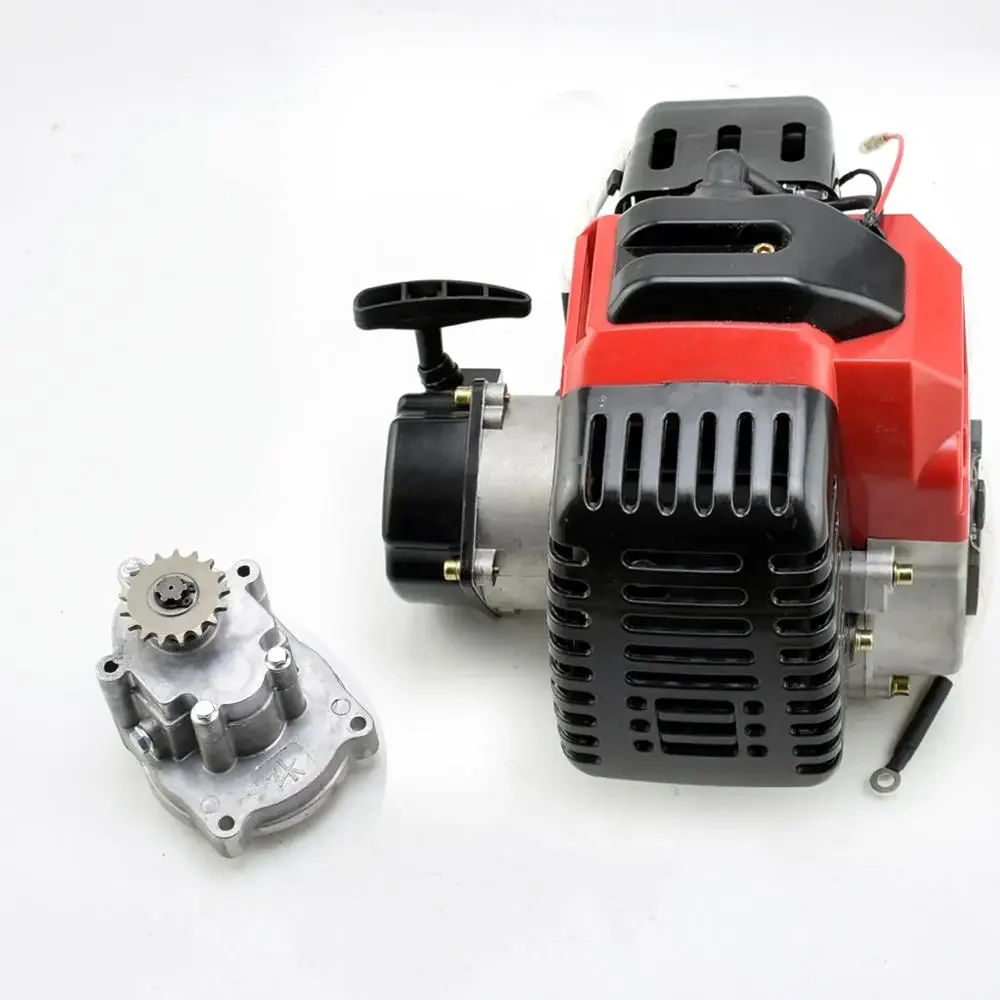 49cc 2-stroke Electric Starter Engine And Gear Box For Mini Pocket Scooter Chopper Dirt Bike Mini ATV pocket bike scooter