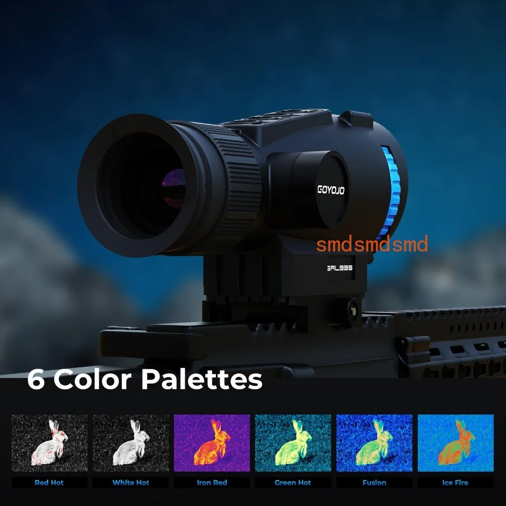 

Тепловизионный прицел GRL335, 384×288 пикселей, тепловизионный прицел GRL325 для охоты, дальность обнаружения 1500-1800 м, RAV и приложения