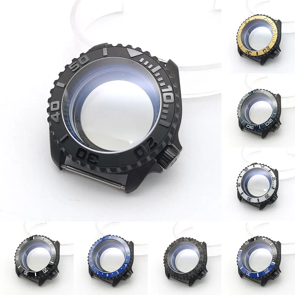 

Корпус для автоматических часов в стиле 007, 42 мм, матовый черный, из нержавеющей стали 316L, механизм NH35, сапфировое стекло, мужской механический корпус для часов