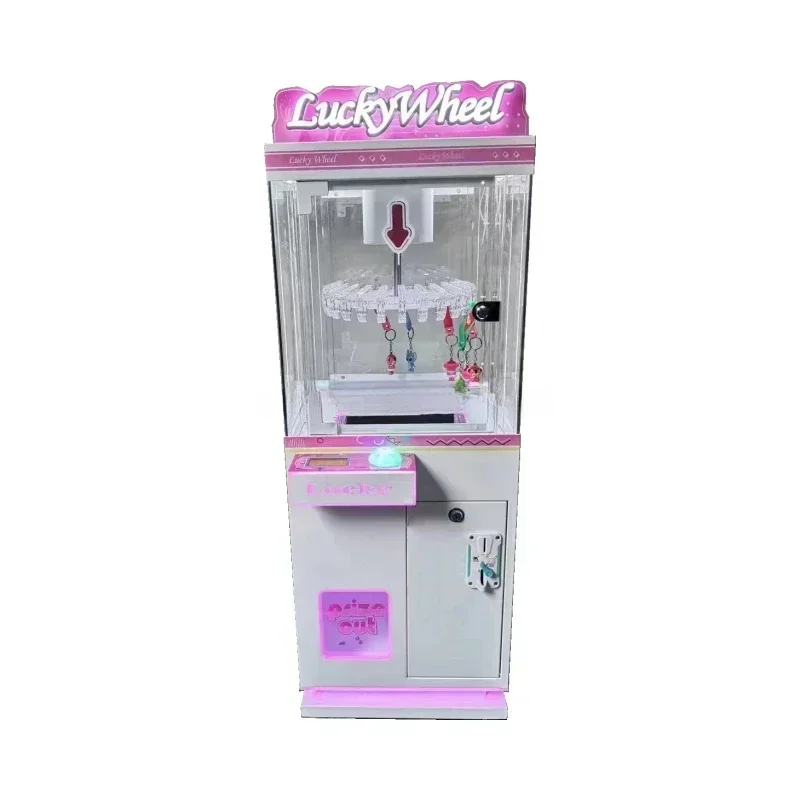 

Lucky Wheel Clip Prize Machine Indoor Arcade Prizes Vending Game Machine