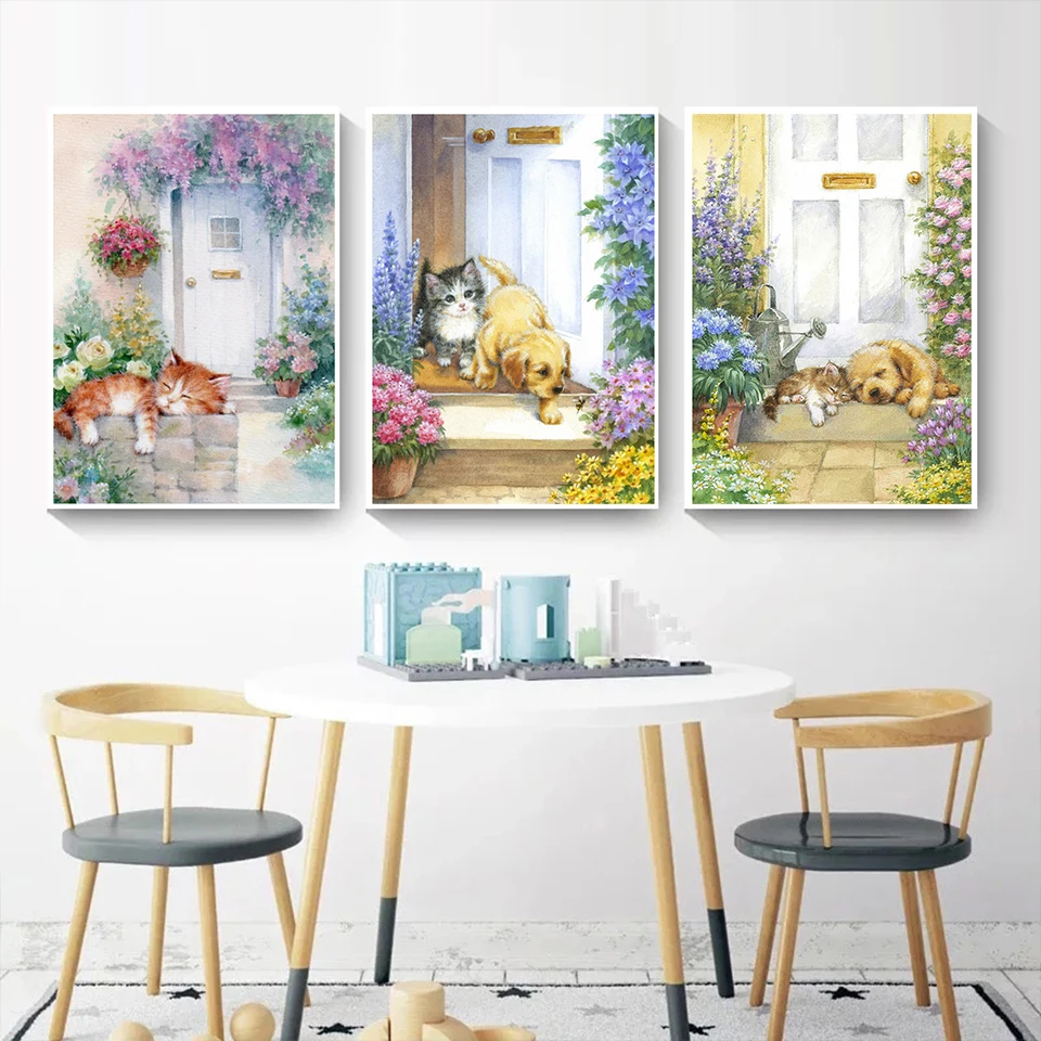 DIY 5D Diamond Painting Garden Gate- Perfect Gift for Handmade Home Decor