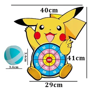 Pokemon Children of Cartoon Pikachu Squirtle Milchplatte Familie Sport Sport Interactive Game Educational Spielzeug Geburtstagsgeschenk 10 Hauptverkaufsbuch The Giz Man - №6