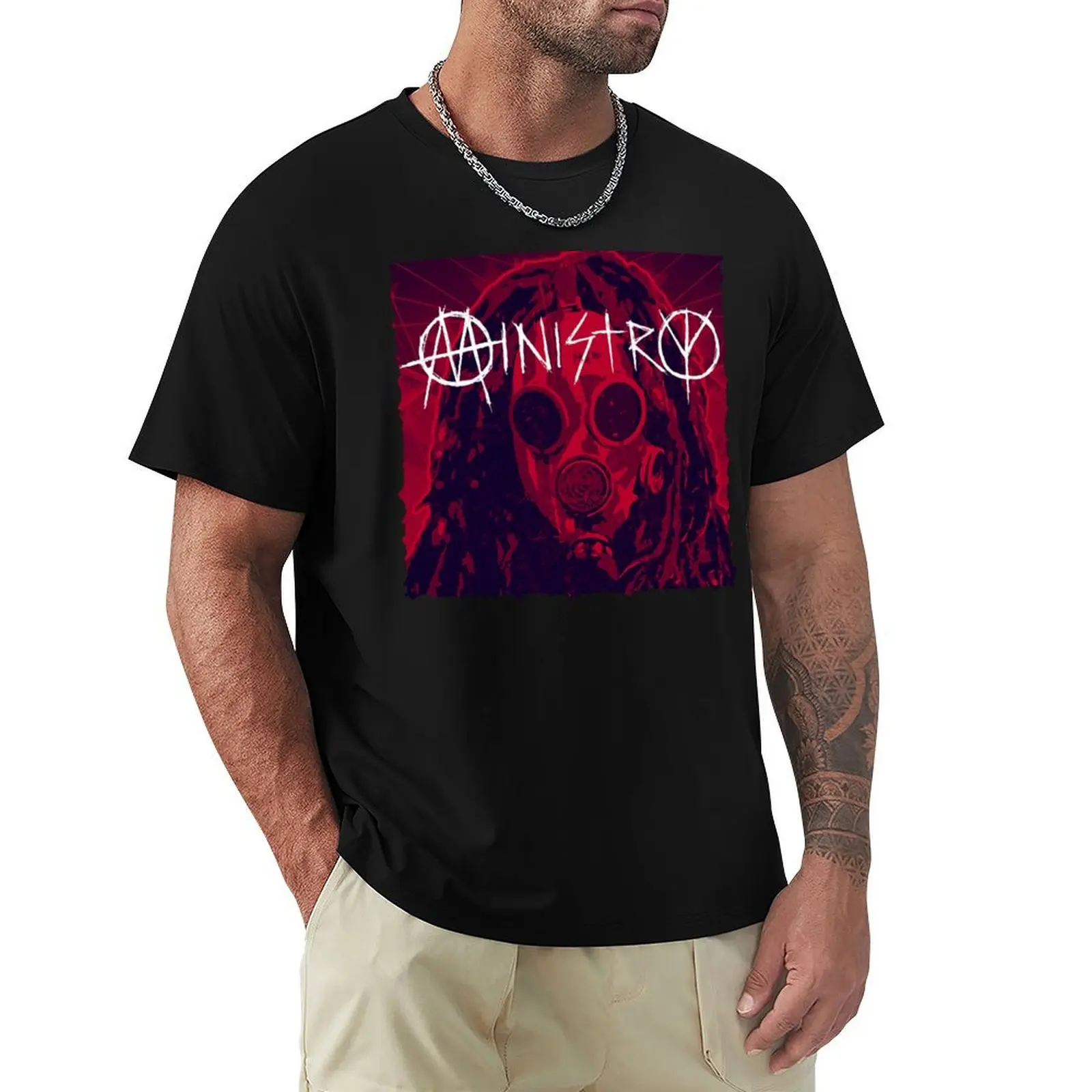 

Mysterious of Ministry T-Shirt Basic Plain Short Sleeve Crew Neck Tee