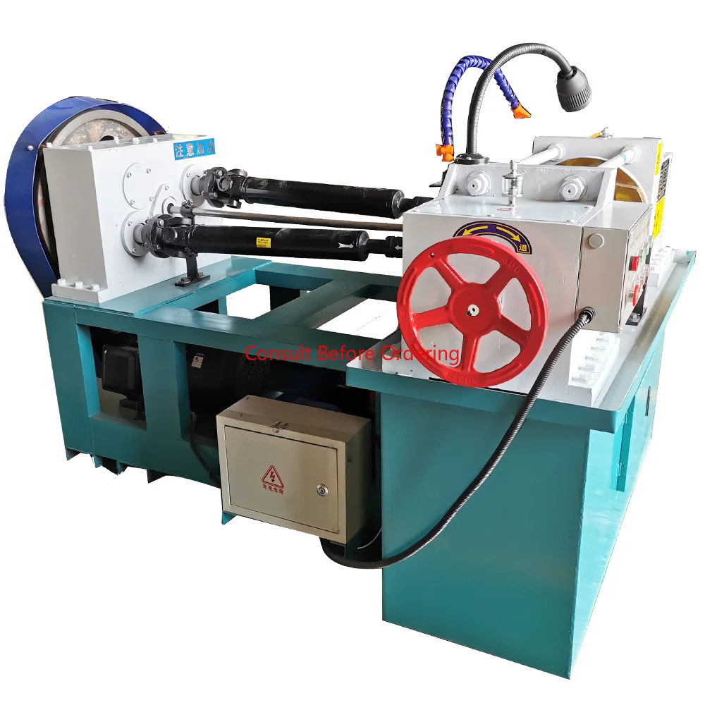 Станок для прокатки резьбы с металлическим стержнем Автоматическое оборудование для прокатки резьбы Болты и гайки Машина для изготовления винтов Цена