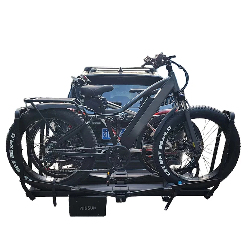 ODM/OEM E-Bike Accessories Outdoor Travel Car Rack Hitch Holder Rear Cer SUV