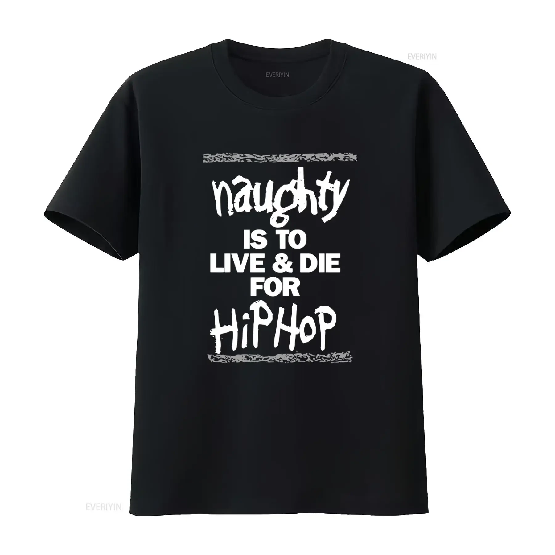 Camiseta Vintage 1993 Naughty By Nature Hip Hop Tamanho XL - Estilo Streetwear Unissex Lavado e Levemente Versátil