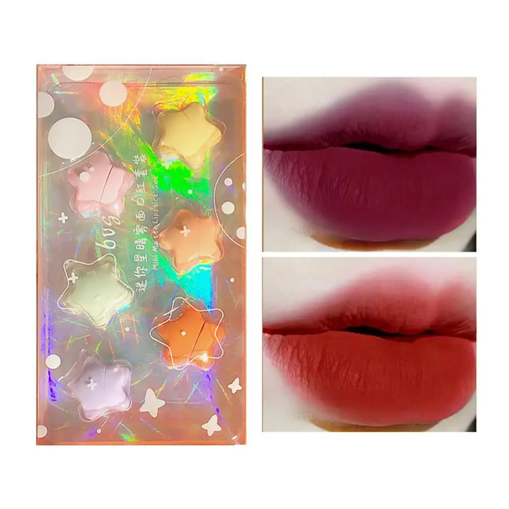 Waterproof Cute Long-lasting Lipstick Cartoon Cosmetics Must-have Bvg Cute Design Colorful Cute Lipstick Gift Gift New Trend