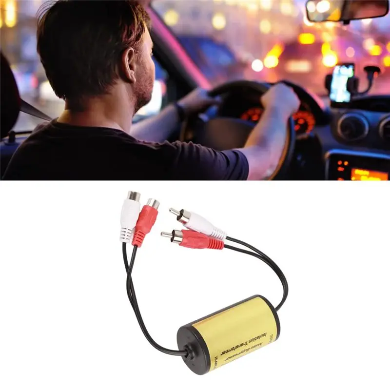 Ingenious-Ground Loop Isolator For Car- Low Distortion, High Output Current Noise Suppression