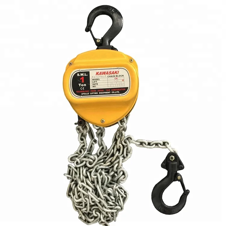 chain hoist manufacture factory with GS/CE certificate ISO9001 manufacturer manual  pulley block 1 ton  