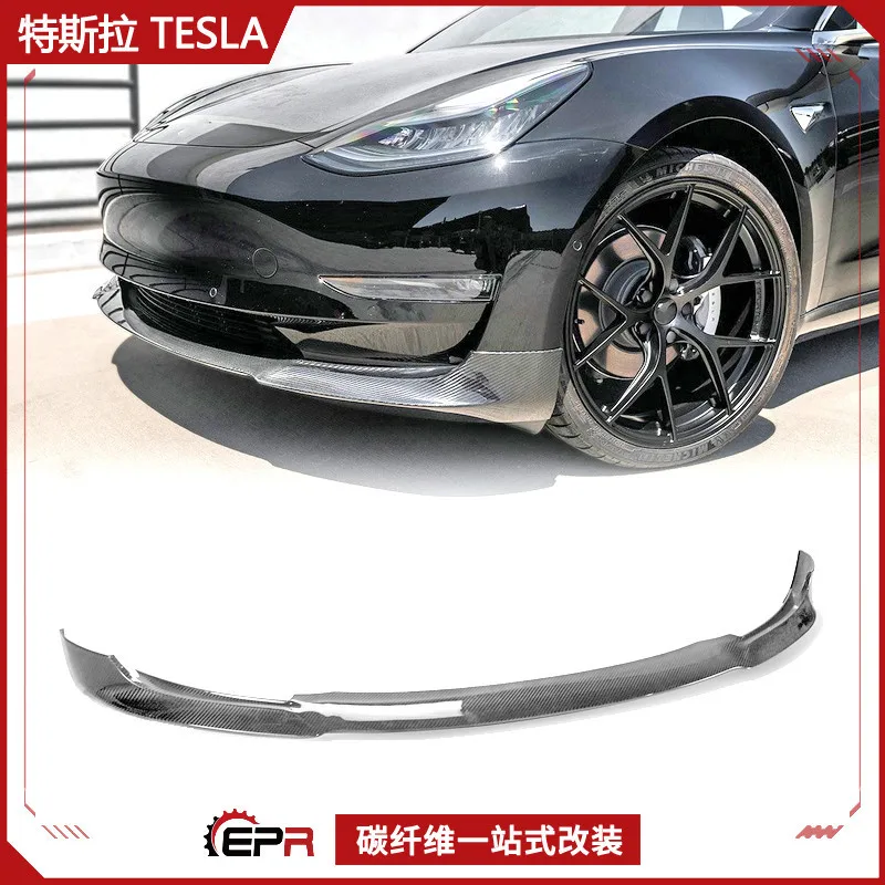 

Подходит для Tesla Tesla Model 3, модификация сухого углеродного волокна EPA, полный комплект, передний и передний боковой хвост, небольшой объем
