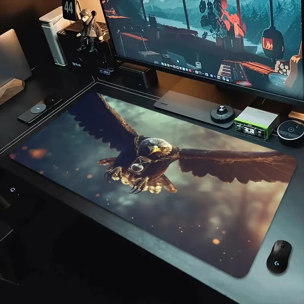 

Eagle Series Mouse Pad Mouse Pads For Desk, Gaming Mouse Pad, with Stitched Edges and Non-Slip Rubber Base