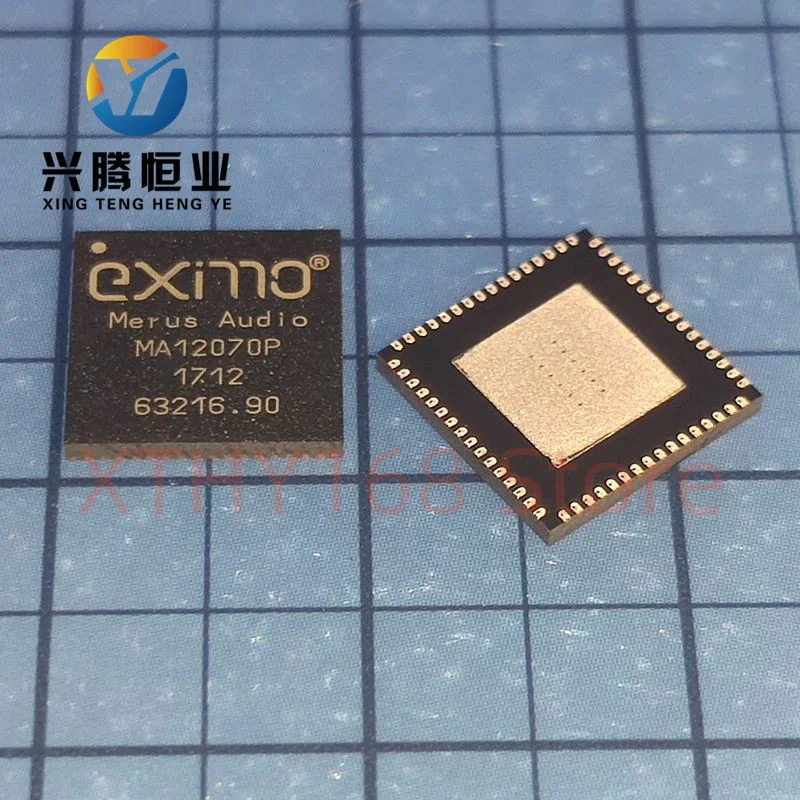 MA12070P MA12070PXUMA1 QFN64 IC AMP CLASE D ESTÉREO 30W NUEVO Original