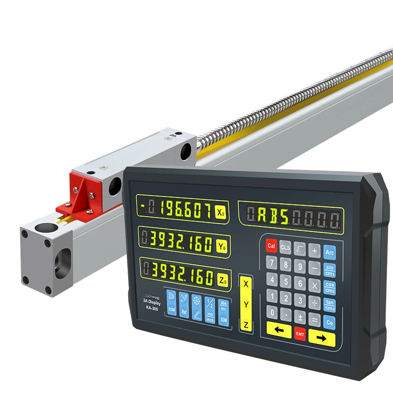 Electronic digital display grating ruler high precision displacement sensor milling machine lathe digital display table grinder