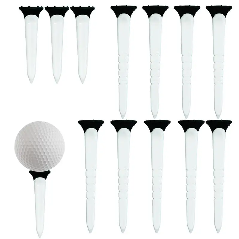 

Tees For Golf 12X Professional Golf Tees Less Friction Golf Tees Height Adjustable Golf Accessories For Men Women Golf Lovers